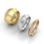 Classic knife edge wedding band Classic knife edge wedding band