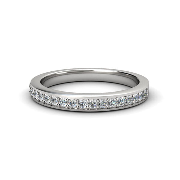 Half eternity ring with 18 diamonds- Agnes