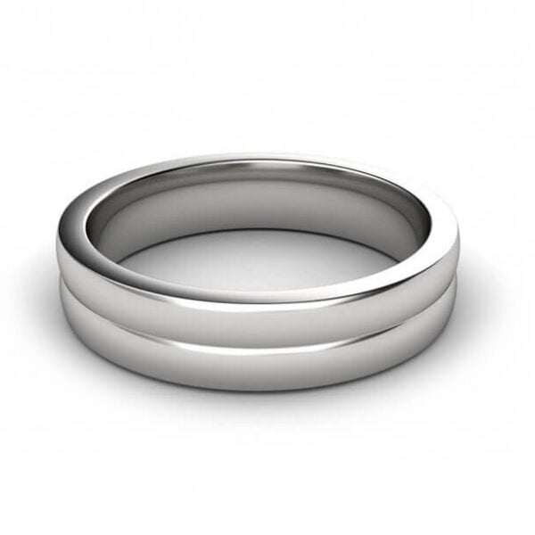 Double Band Wedding Ring - Theseus