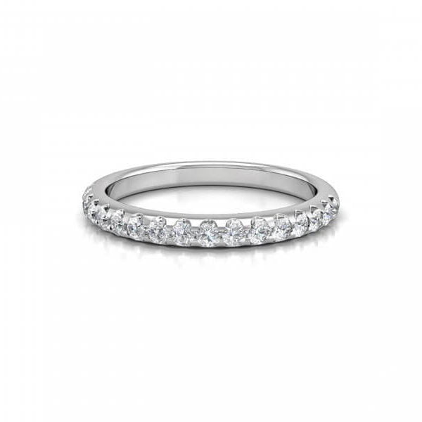 White gold diamond wedding ring - Marina