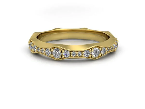 Lafonn Halo Anniversary Eternity Band R0145CSP09 SS - Rings | Wesche  Jewelers | Melbourne, FL