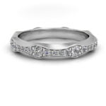 Diamond eternity ring - galene - platinum