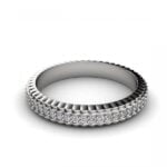 Platinum eternity ring - isidora