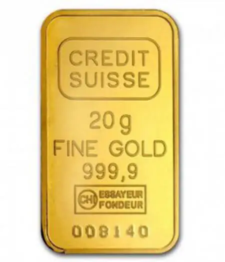 Gold 1 Gold bar 20g