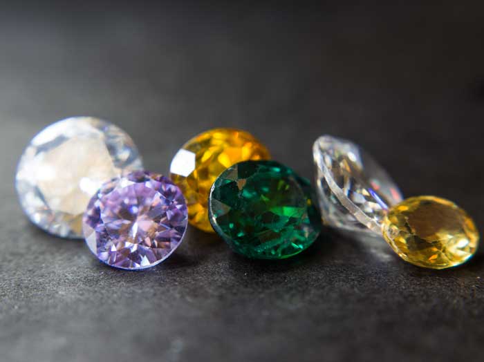 Coloured gemstones 1 Natural sapphire gemstone jewel gems black shine color