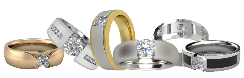 Joseph george men's rings designed in melbourne
