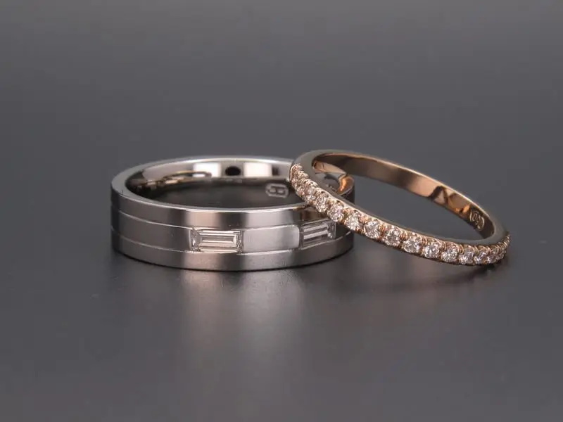 Custom wedding rings by joseph george jewellery