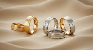 Top Styles and Materials of Men'a Wedding Bands at Joseph George Jewellery
