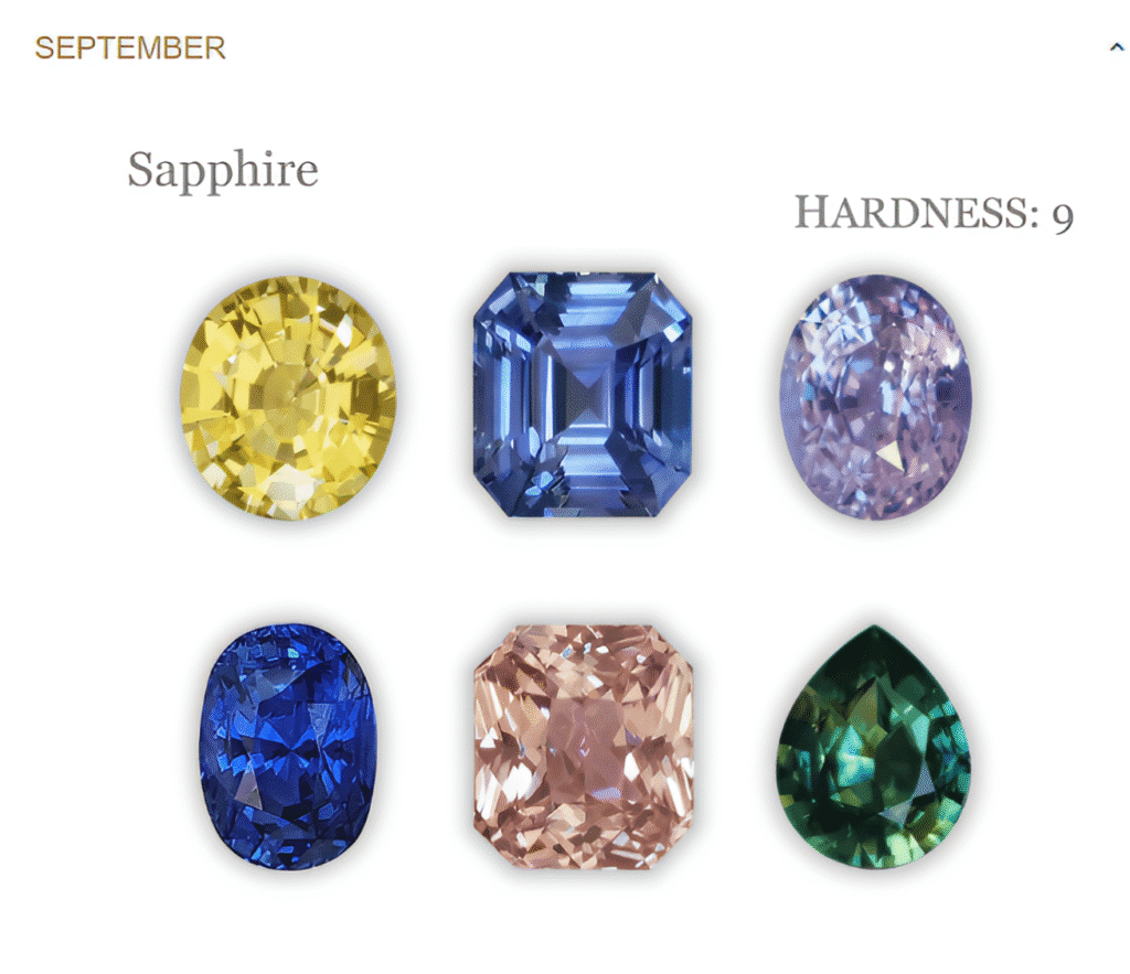 Birthstones 10 September birthstones joseph george jewellery