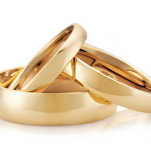 Men's classic wedding rings