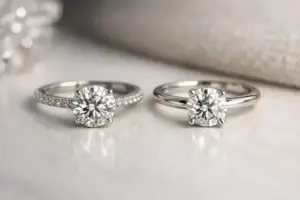Hidden Halo Versus Solitaire Rings