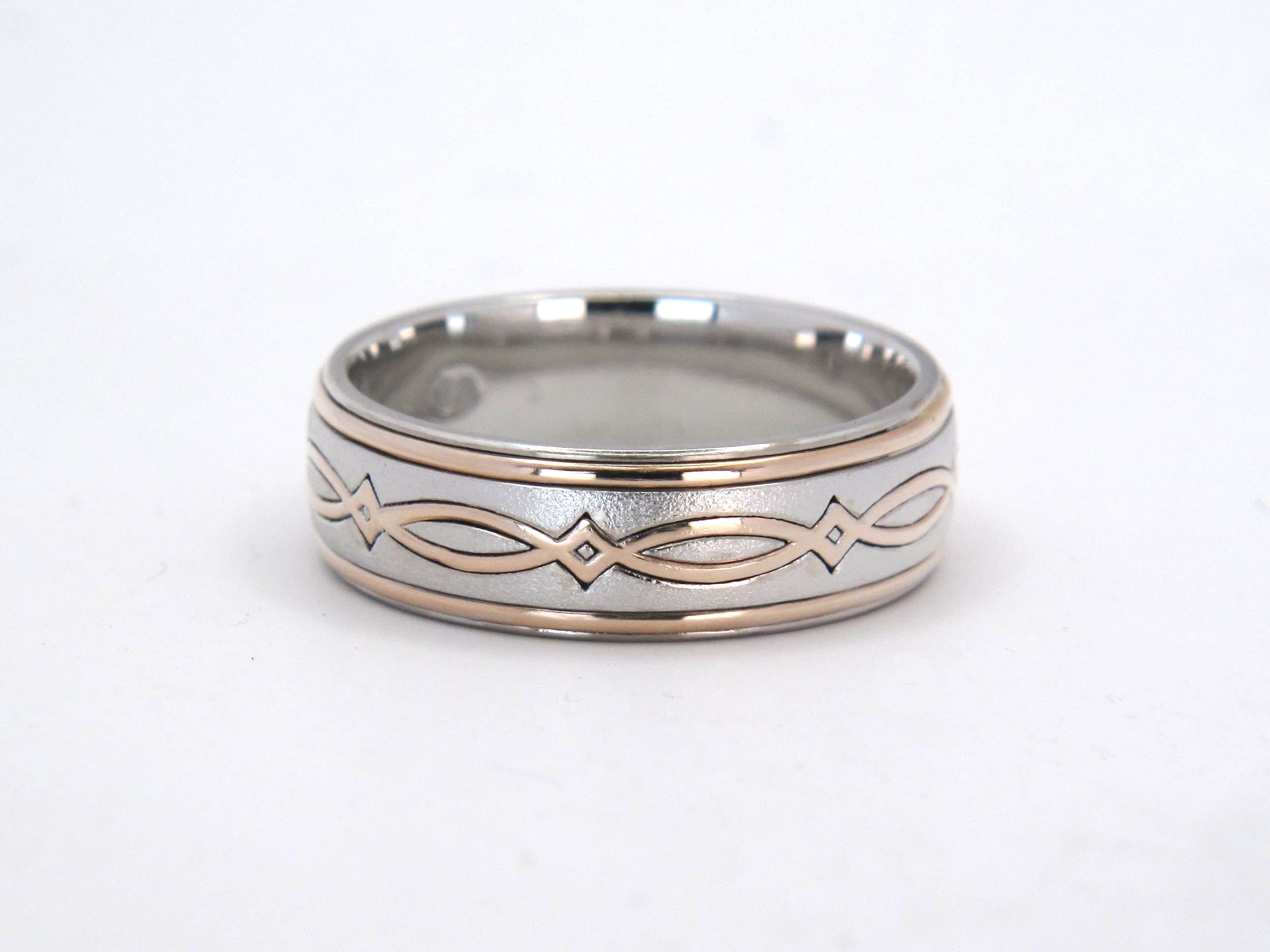 What is the best material for a men's wedding band in 2026? 5 Custom men's wedding ring-jg-321c